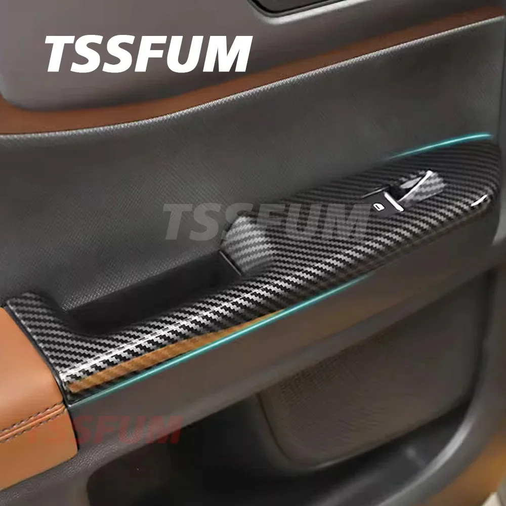 Салон автомобиля наклейка из углеродного волокна центральная крышка панели