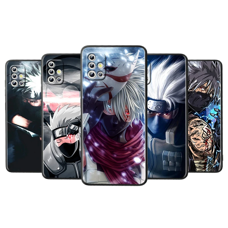 

Naruto copy ninja Kakashi Phone Case For Samsung Galaxy A51 A71 A41 A31 A11 A01 A72 A52 A42 A32 A22Silicone TPU Cover