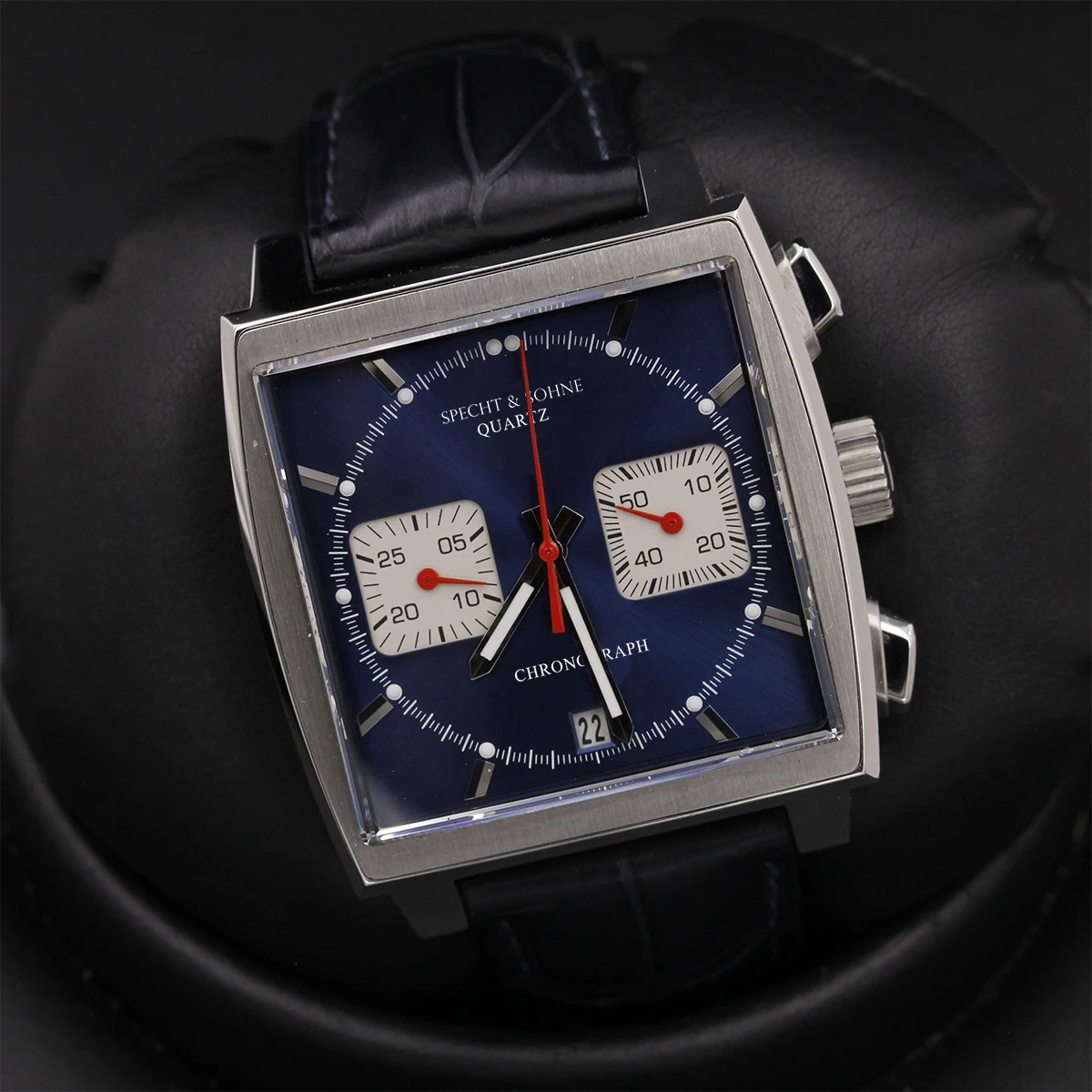 

Sports Men Watch Top Brand Luxury Rectangle Quartz Military Watches Waterproof Luminous Leather Chronograph Wristwatch Men Clock