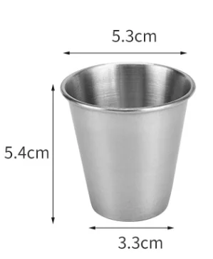 

Стальные пивные чашки Xbees