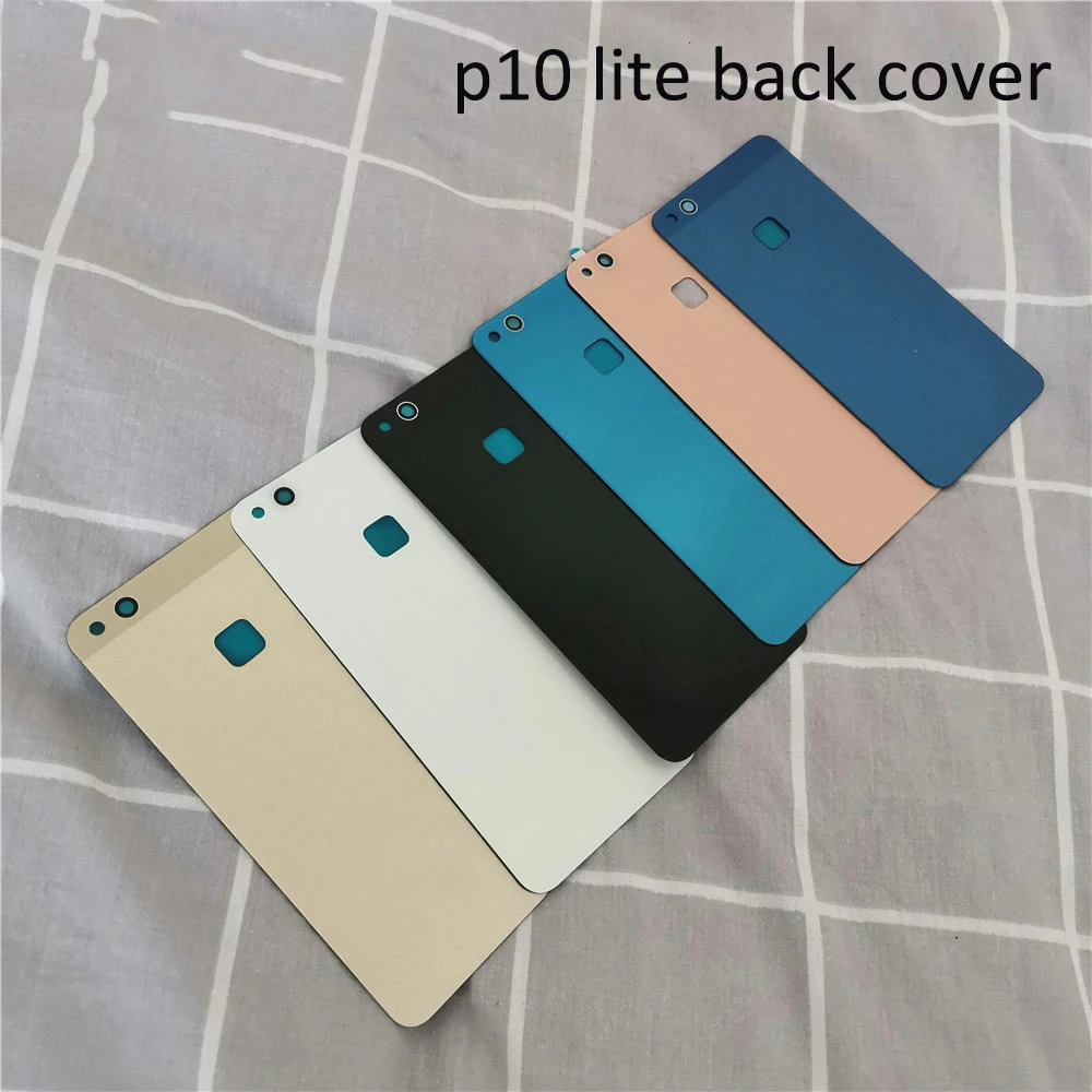 

for Huawei P10 Lite Battery Glass Cover P10lite Replacement Back Case Protective Case Door Case with Sticker and Label