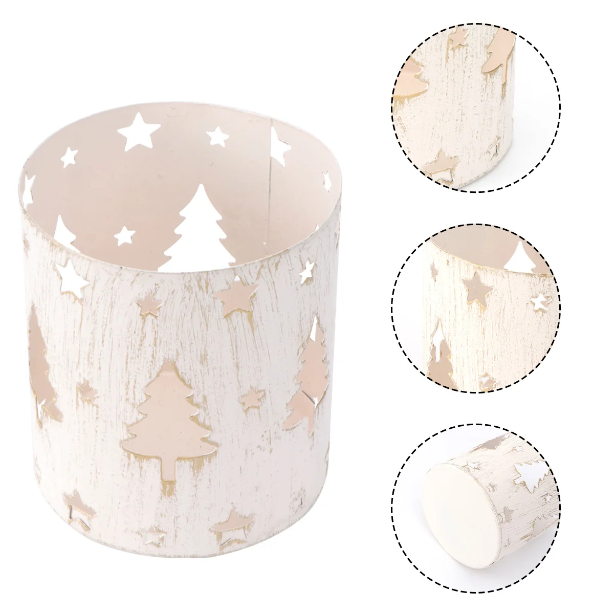 Подсвечник для чайной свечи рождественские украшения стола рождественский