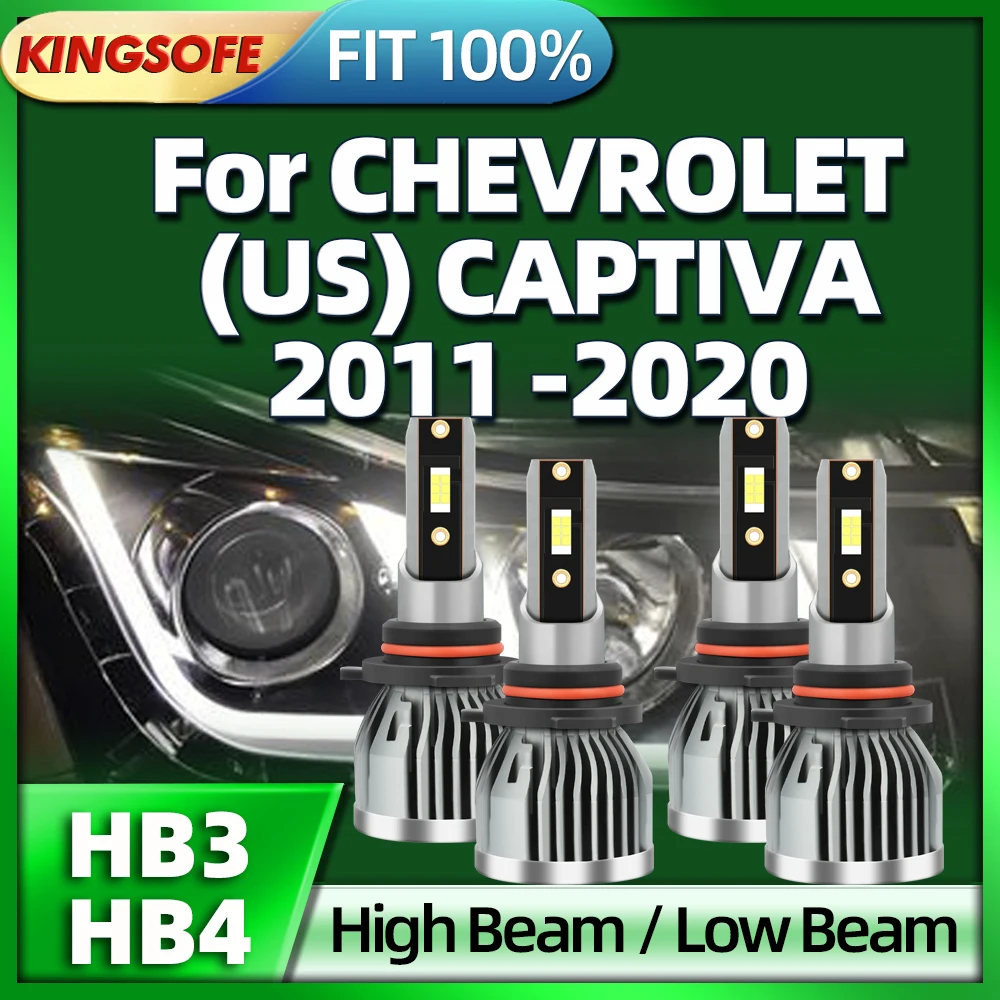 

Лампа для автомобиля KINGSOFE светодиодный HB3 HB4, 150 Вт, для CHEVROLET (US), CAPTIVA 2011, 2012, 2013, 2014, 2015, 2016, 2017, 18, 19, 2020