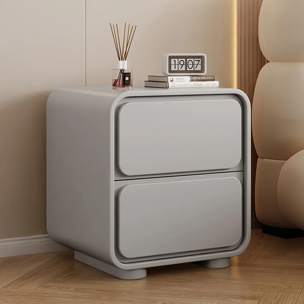 Современная простая стильная тумбочка высокого качества угловая прикроватная