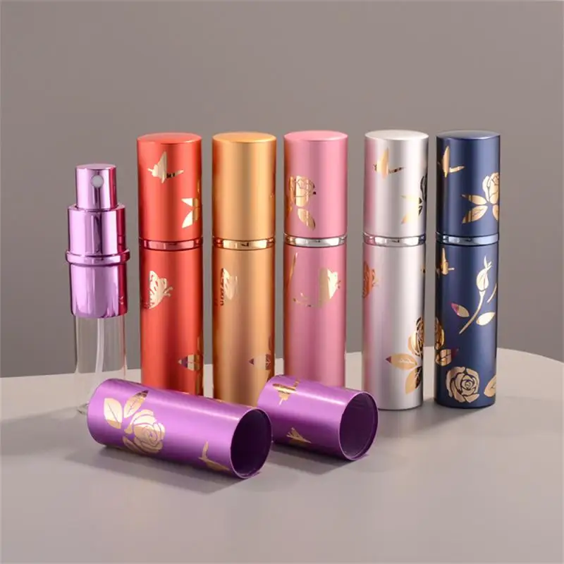 10ml Portable Mini Refillable Perfume Bottle With Spray Scent Pump Luxury Travel Empty Cosmetic Containers Spray Atomizer Bottle