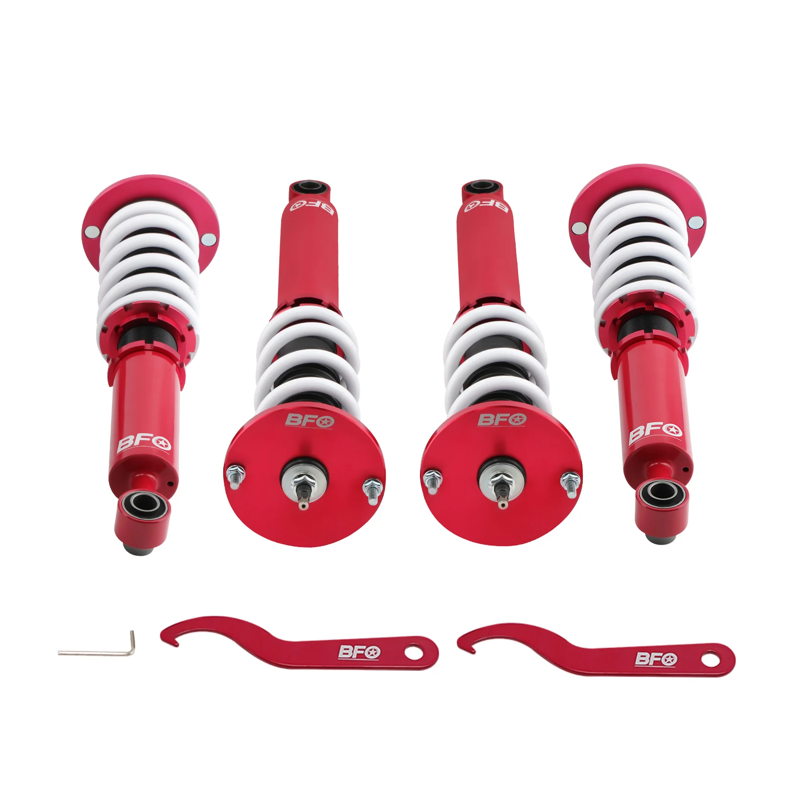 

BFO Coilovers Suspension for Nissan Skyline GTST R33 93-98 Lowering Adjustable Height Coilover Spring Shock Struts