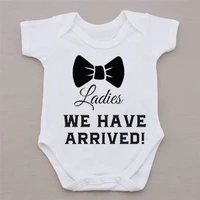 we have arrived new born baby clothes 7 12m baby romper baby girl clothes summer print kids clothing baby boy outfit