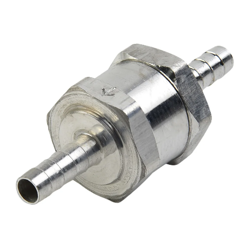 

Tool Check Valve Valve 10mm 12mm 6mm 8mm Air Water Pipe Aluminum Bio/vegetable Oil For Gasoline Inline Durable