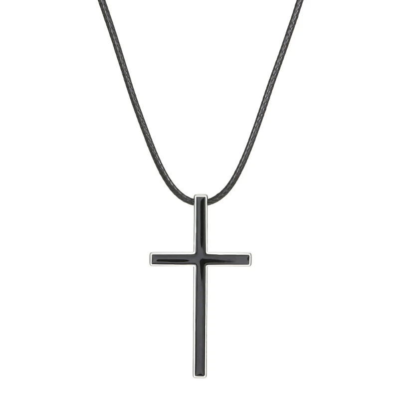 

E0BF Trendy Pendant Necklace Vintage Style Simple Rope Necklace Chain Necklace