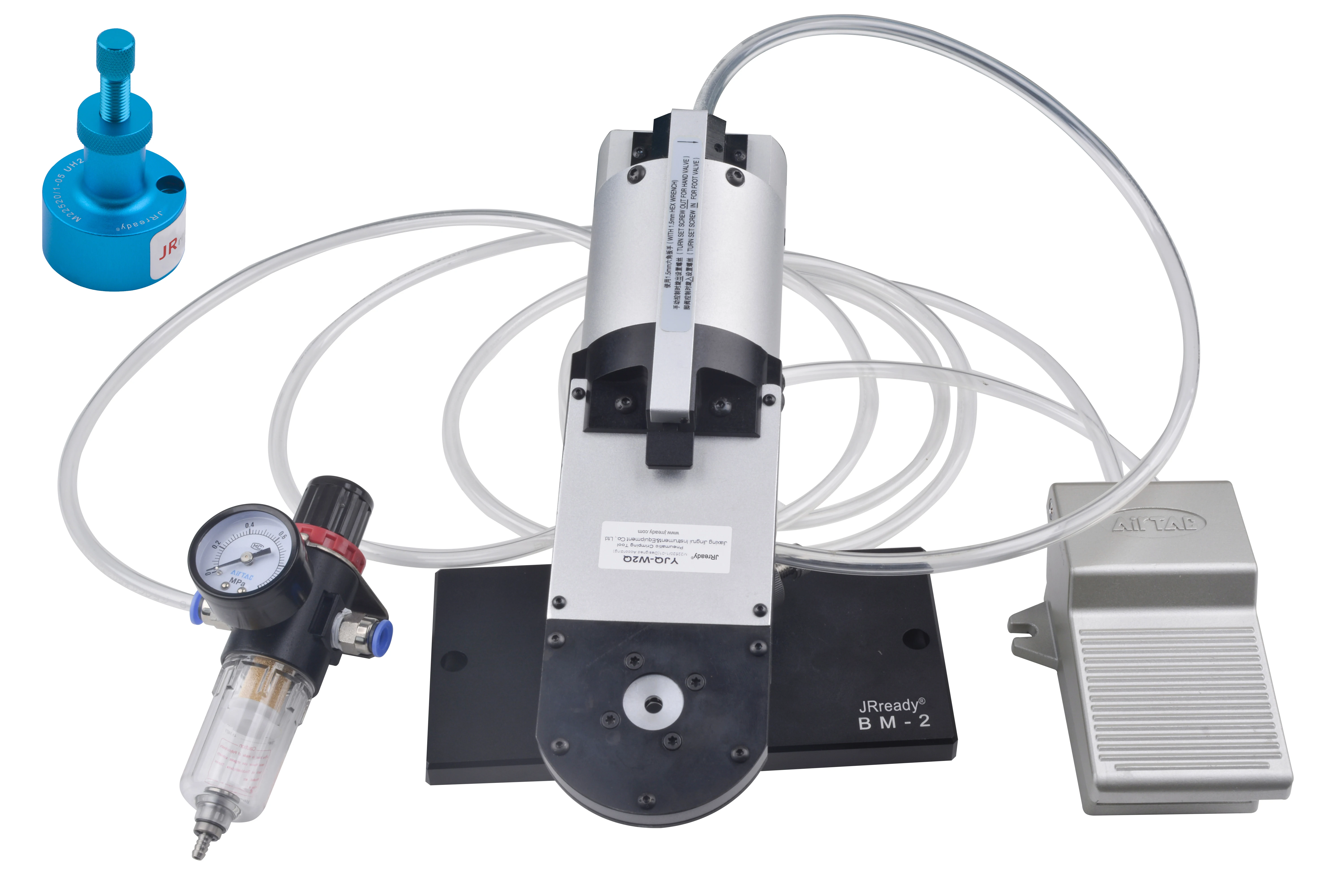 JRready ST4020 YJQ-W2Q Пневматический обжимной инструмент позиционер для кабеля разъем