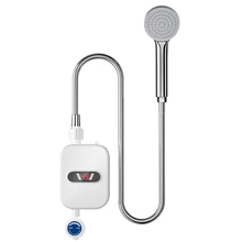 3500W Mini Tankless LCD Digital Water Heater Instant Waterproof Hot Faucet Kitchen Heating Thermostat Intelligent Energy Saves