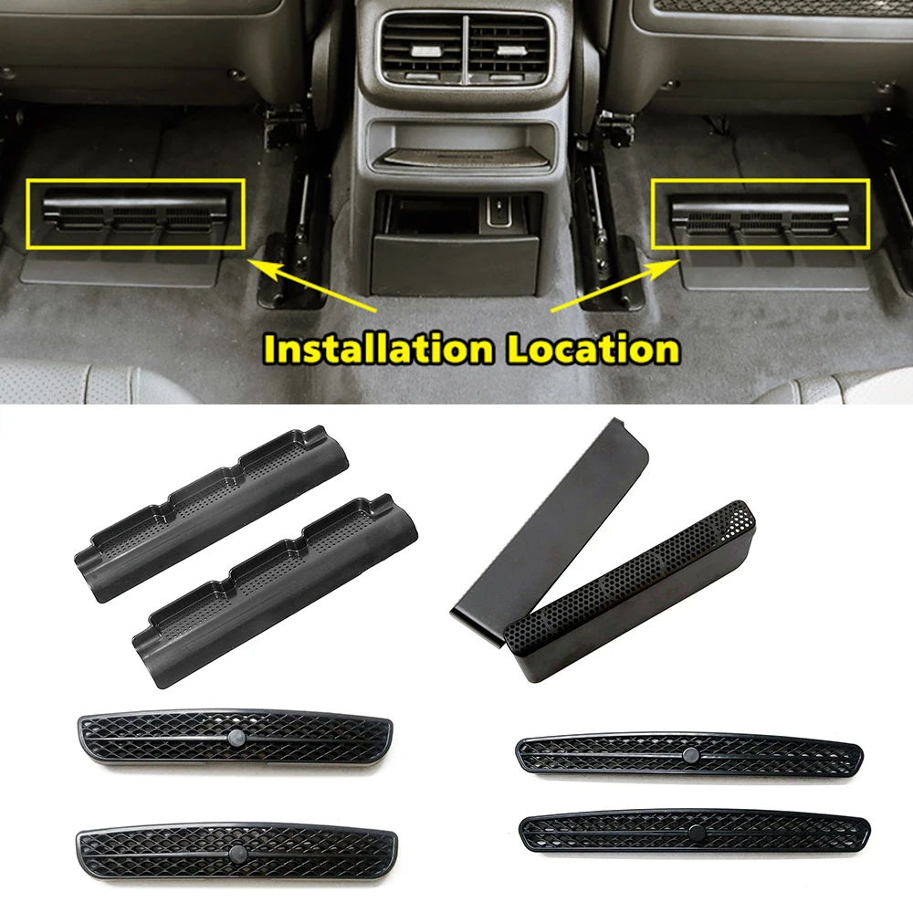 

For Mercedes Benz A B C E CLA GLA GLB GLC GLE GLS Class Under Seat Floor AC Air Conditioner Vent Outlet Grille Cover Trim