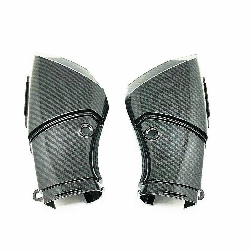 

Подходит для Yamaha YZF R1 09-14, краска из углеродного волокна, задняя ОЗУ, воздухозаборная трубка, обтекатель для воздуховода