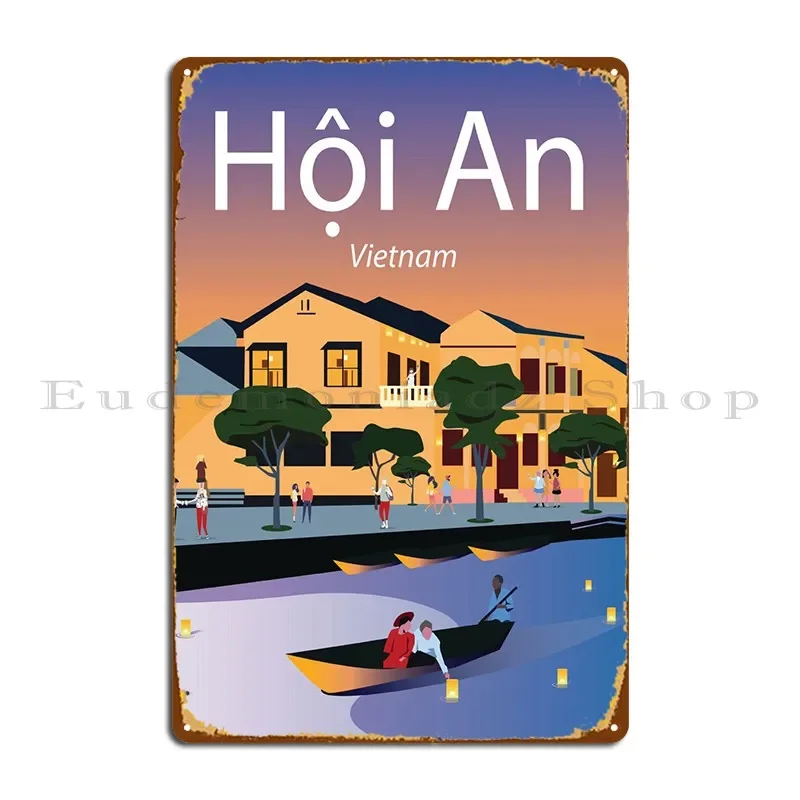 Hoi An 1 металлическая табличка постер для паба персонализированный клубный