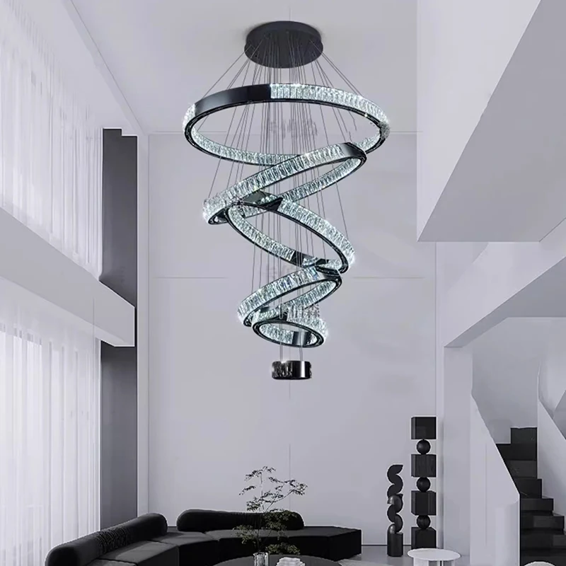 Современный домашний декор кольцо светодиодные фонари подвесные светильники