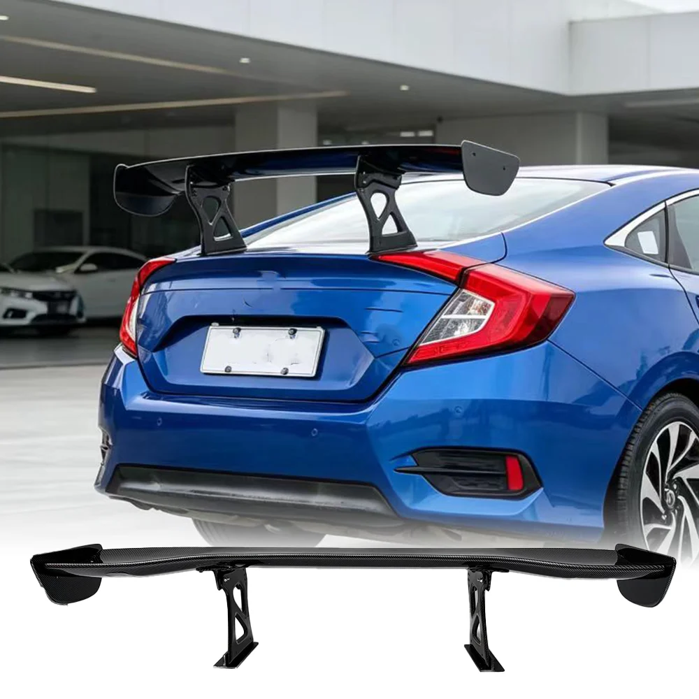 Фото Для Honda Civic 10-го и 11-го поколений 2016-2024 годов выпуска, универсальный задний спойлер VOLtex из оригинального карбона, детали для модификации. №2
