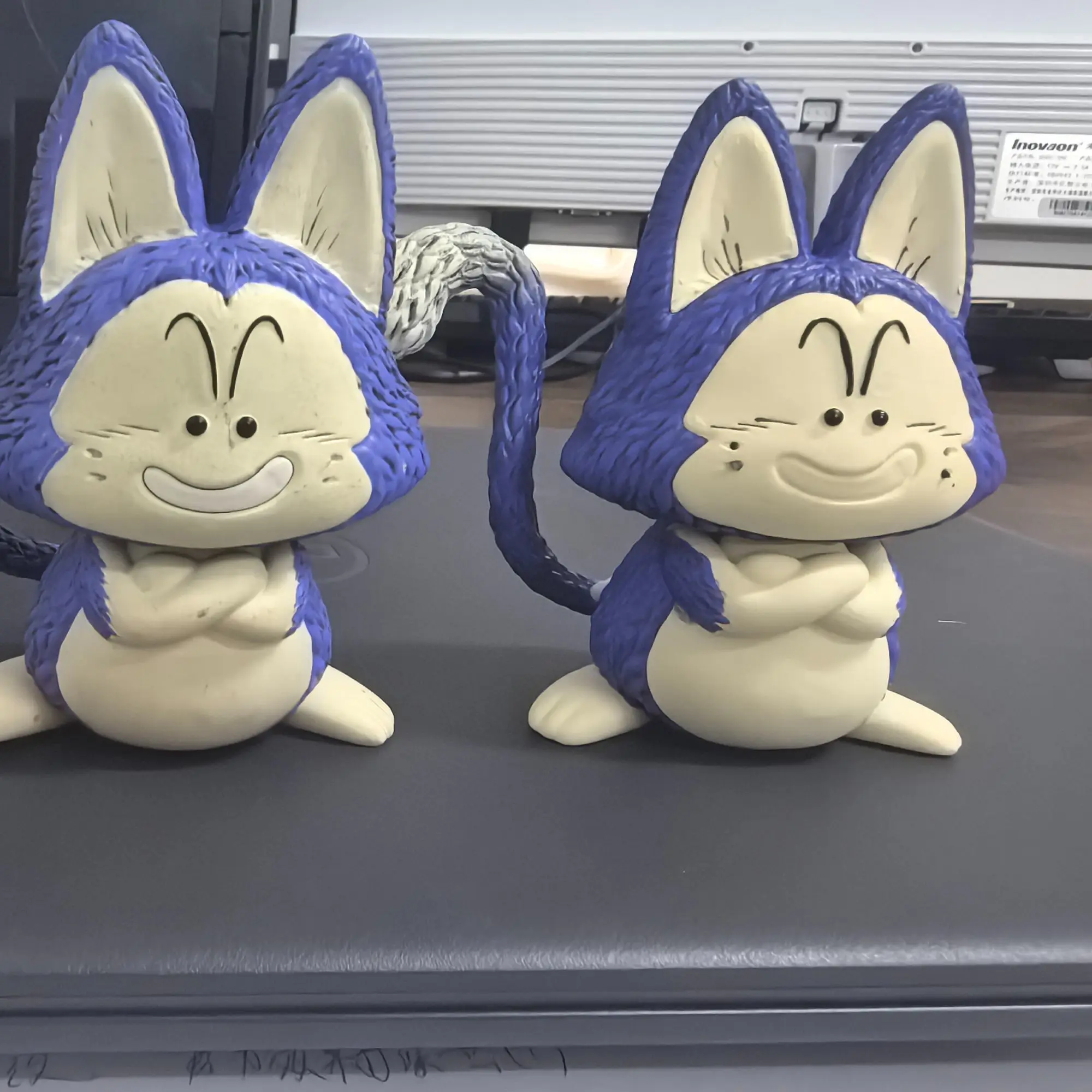Фото Dragon Ball Аниме Фигурка Ямко Фигурка Puar Ямча Фигурка ПВХ Индивидуальная Статуя GK Модель Кукла Коллекция Украшения Игрушки Подарки №4