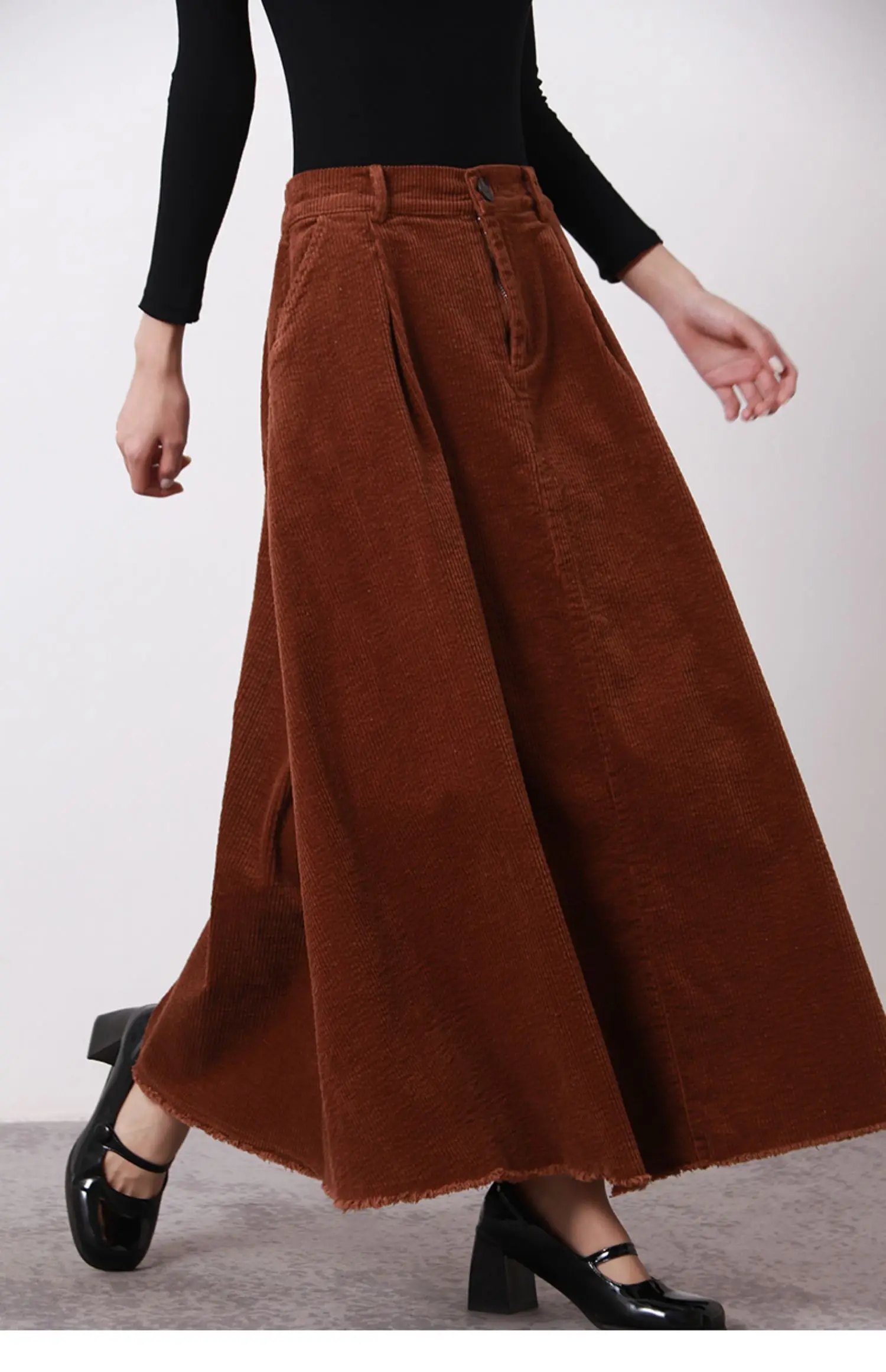 Женская плиссированная подиумная юбка розовая Базовая трапециевидная с