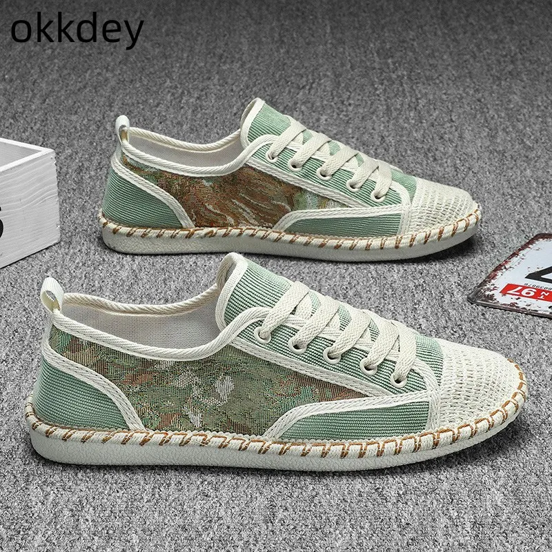 Мужские текстильные туфли для рыбалки модная уличная дышащая повседневная