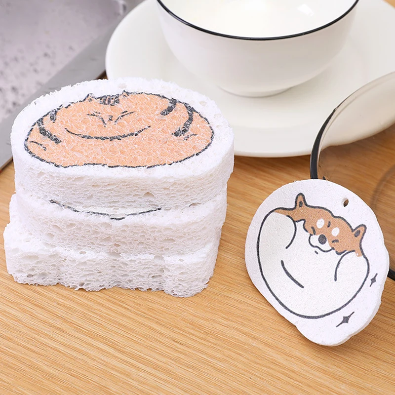 

Необычная Милая губка, чистящая щетка, впитывающие приспособления для мытья посуды, инструменты для чистки кухни