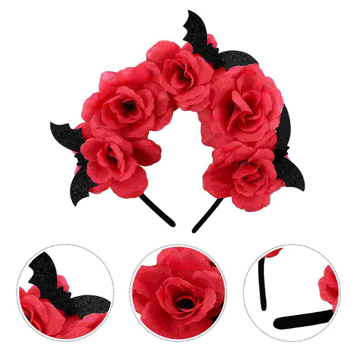 

2pcs Bat Headdress Decorative Safe Hair Accessories Hair for