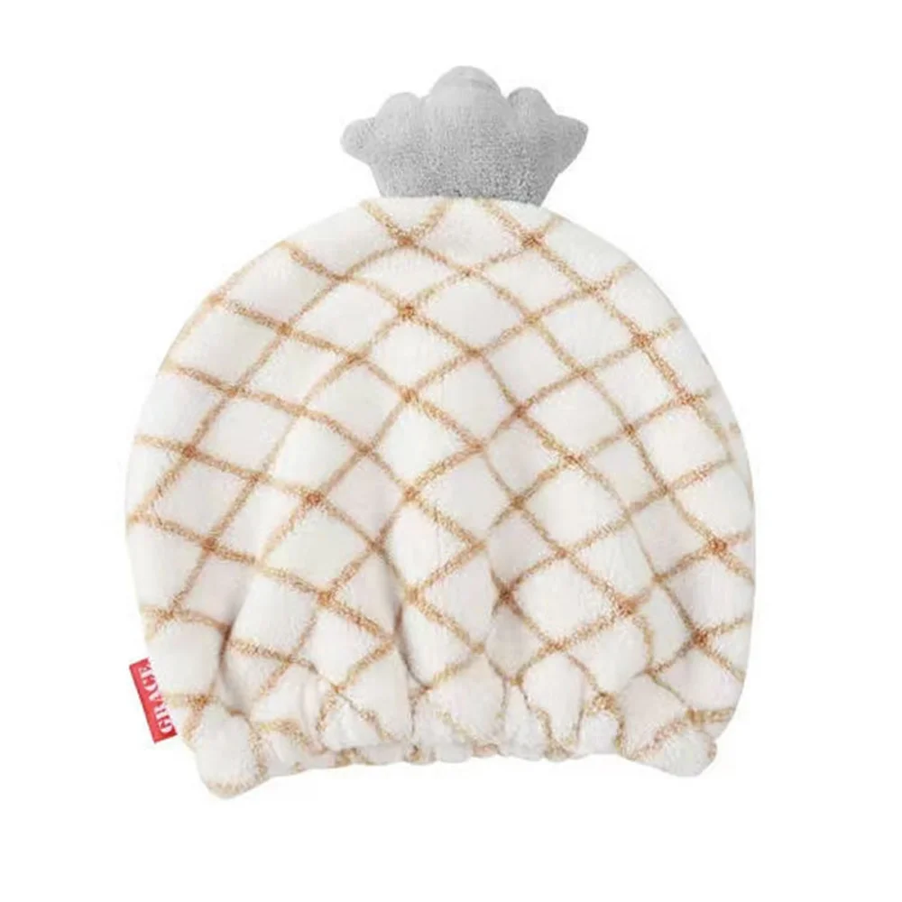

Thickened Hat Childrens Designer Hair Drying Bag Solid Towel Cap Quick Hair Drying Bath Towel Quick Drying Microfiber Hair Towel