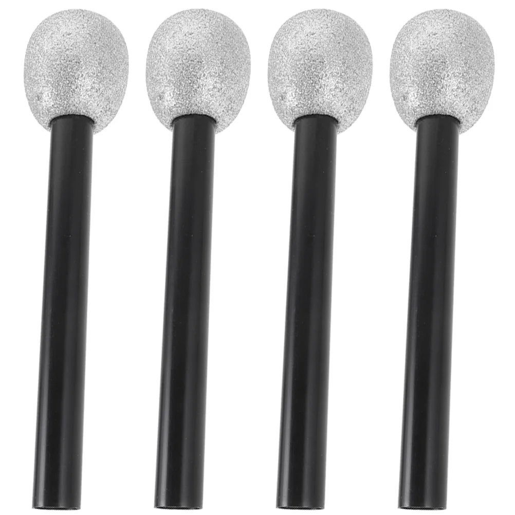 

4 Pcs Simulation Microphone Kids Toys Prop Foam Toddler Gifts Fake Microphones Prom