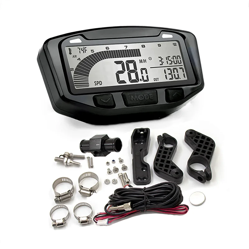 

Для Yamaha Kawasaki Polaris Trail Tech 752-119 паровой цифровой мотоцикл универсальный спидометр счетчик тахометр комплект UTV/ATV