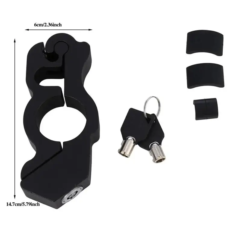 Замок Руля Мотоцикла Противоугонный Тормозной Рычаг Закаленный Квадроцикл