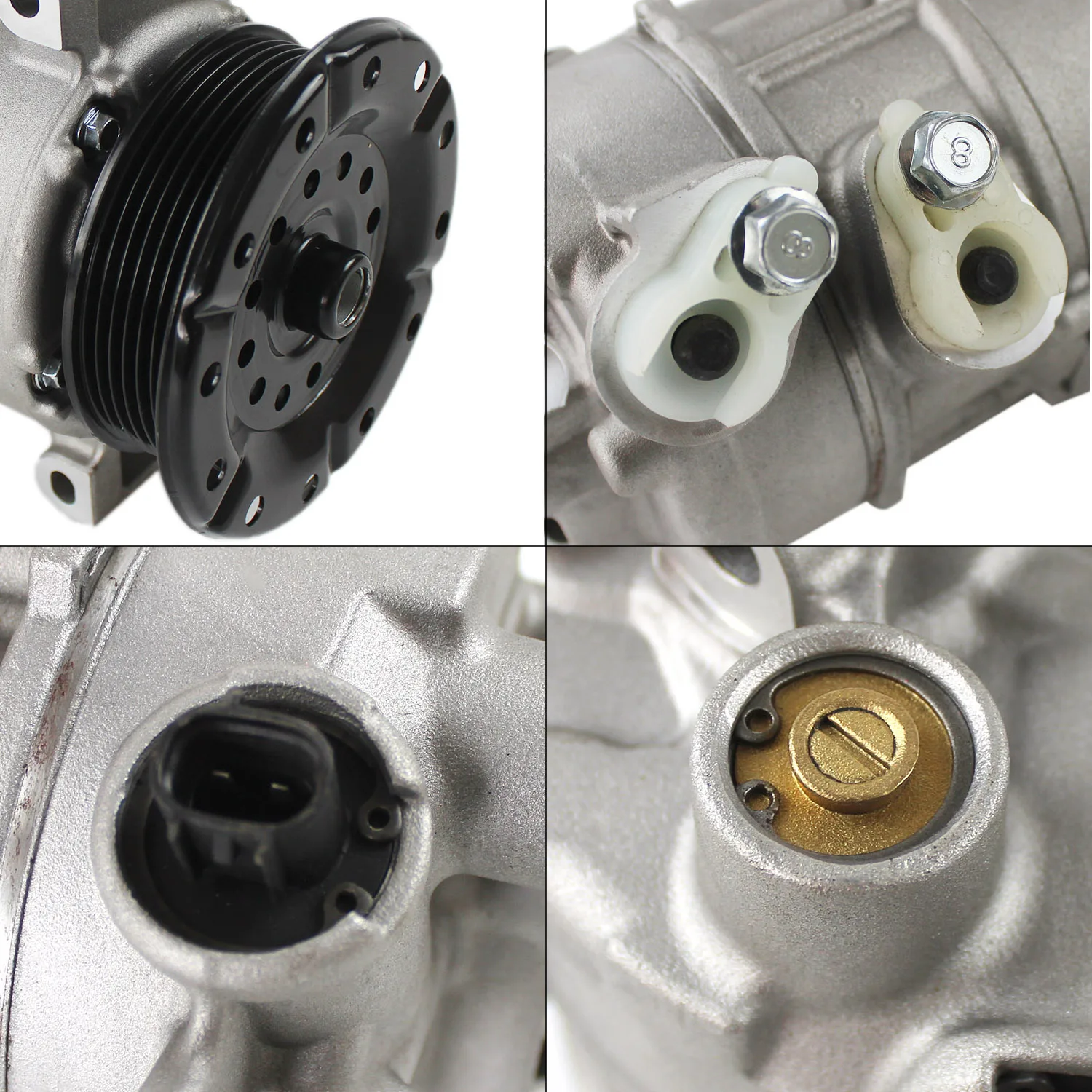 Компрессор переменного тока для Dodge Caliber Jeep Compass Patriot QR 55111423 AF АГ 5058228 AE 447190 -5050 5SE12C AI