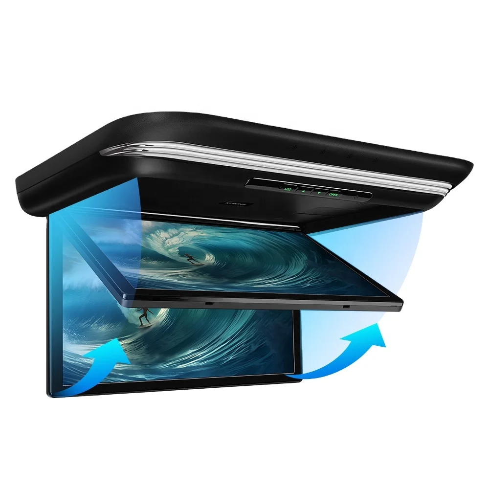 XTRONS 15 6-дюймовый моторизованный Android-телевизор на крыше автомобиля с