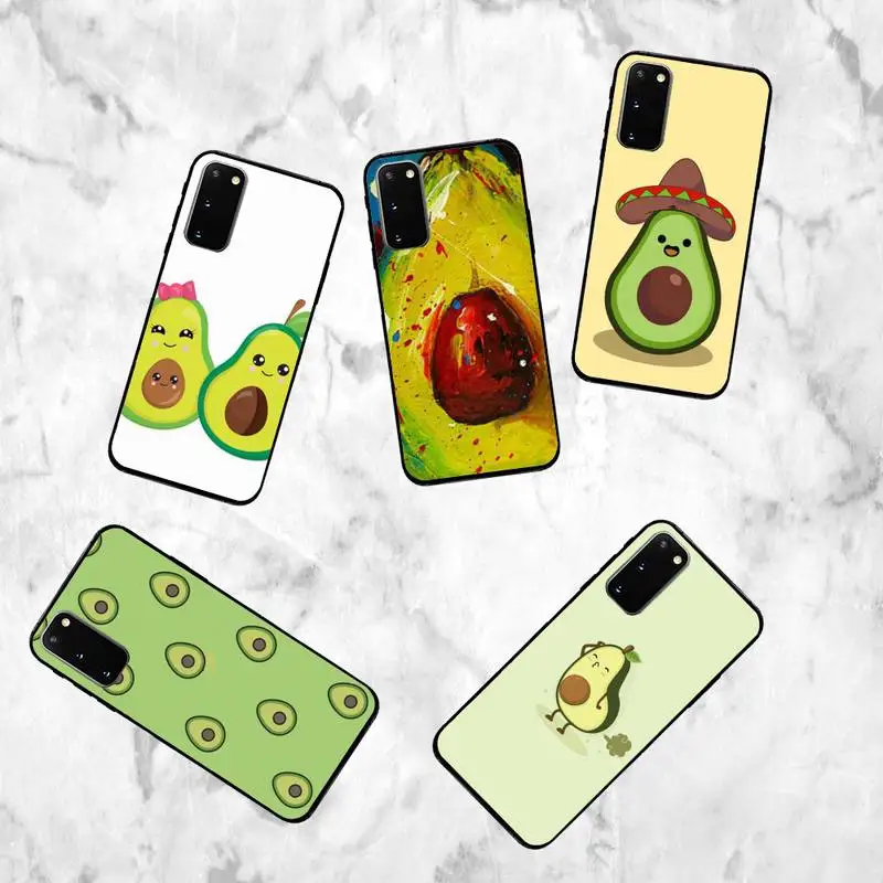Avocado Fruit Phone Case For Samsung Galaxy S7 Edge Plus S9 S20Plus S20ULTRA S10lite S225G S10 | Mobile Cases &amp Covers
