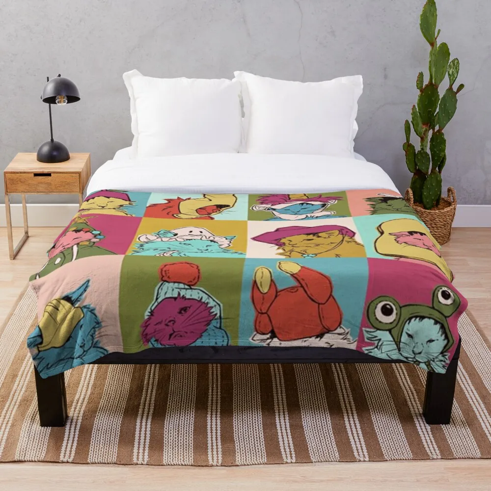 

Горшок Обжарка шляпы плед одеяло горшок обжарка, горшок жареные мама, горшок Обжарка кошка, тренд, винтажное, ретро вес одеяло Эд полная кров...