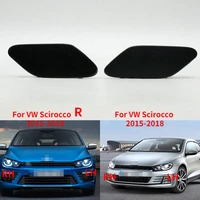 for vw scirocco r 2015 2018 front bumper head light headlamp washer jet cover cap lid
