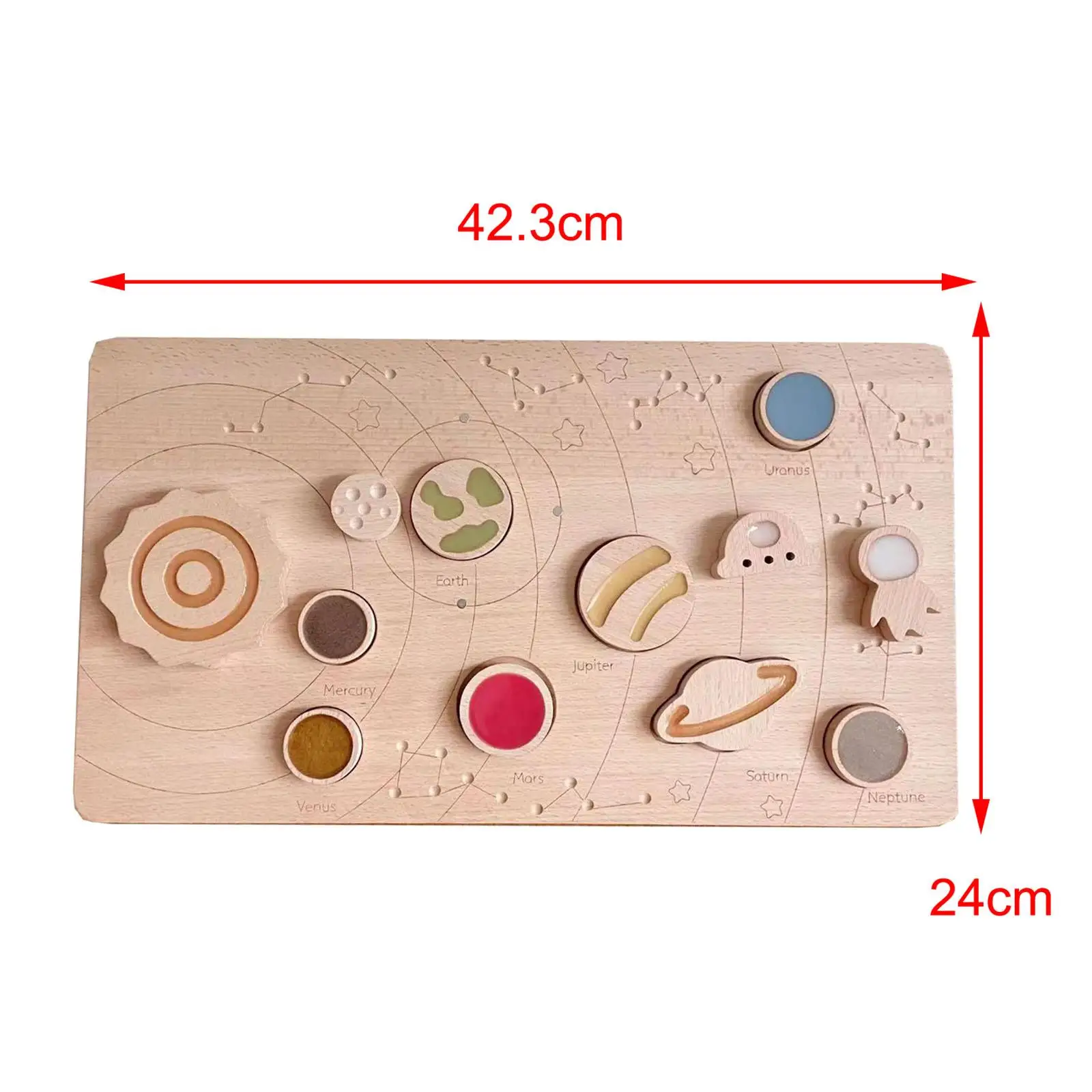 

Solar System Puzzle Board Brain Teaser Educational Puzzle Game Kids Science Toys for Kids Boys Girls