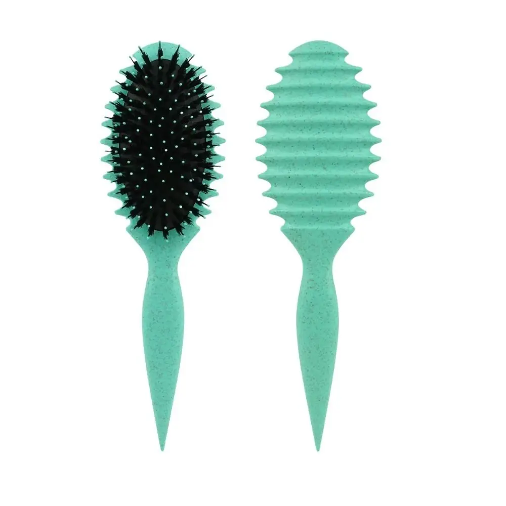 Щетка для завивки из щетины кабана антистатическая щетка определения локонов