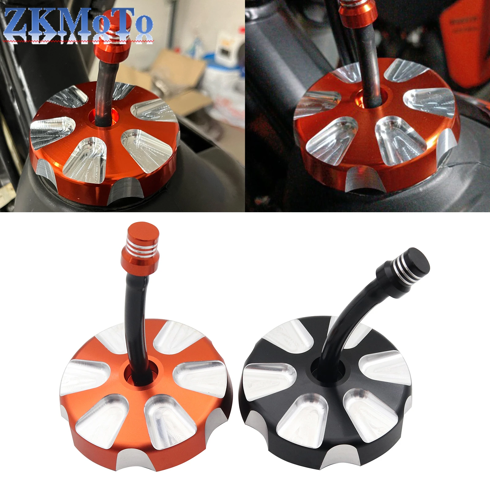 Крышка топливного бака с ЧПУ для мотоцикла KTM SX SXF XC XCF XCW XCFW EXC EXCF 125 150 200 250 300 350 400 450