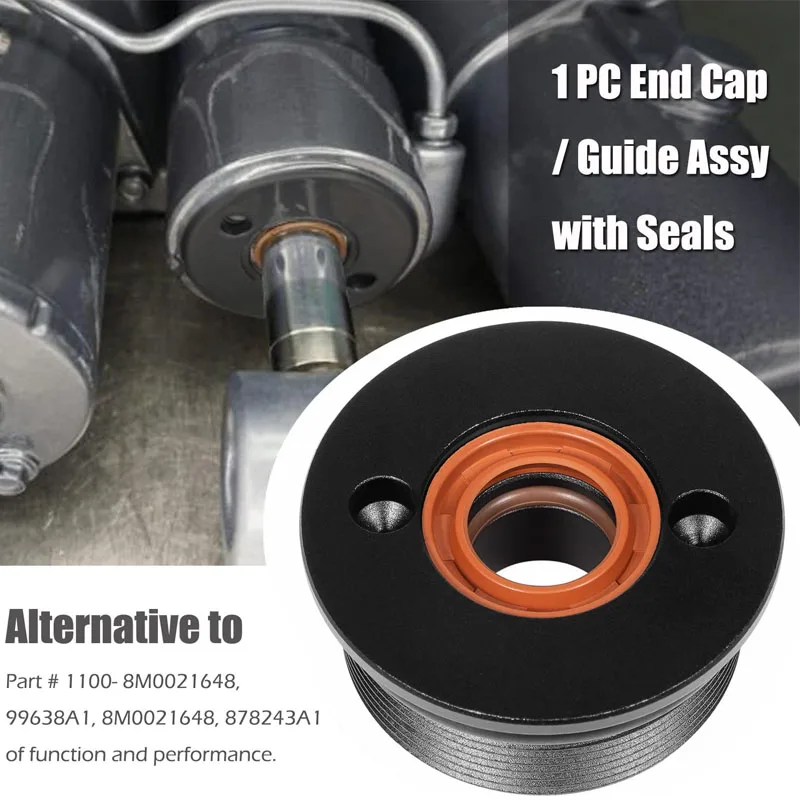 

NONY 1Pcs End Cap/Guide Assy Fit for Mercury Mariner Generation 1, 2 & 3 3 Ram Style Trim Units Replaces 8M0021648, 878243A1