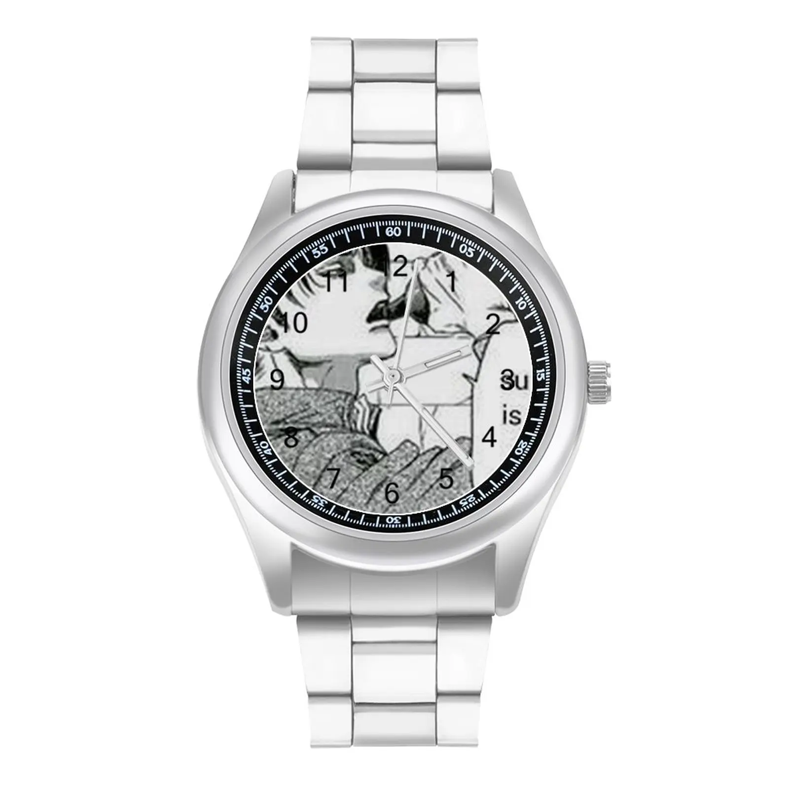 

Levi Quartz Watch Levi Ackerman Erwin Smith Aot Anime Final Season Home Elegant Wrist Watch Stainless Design Teens Wristwatch