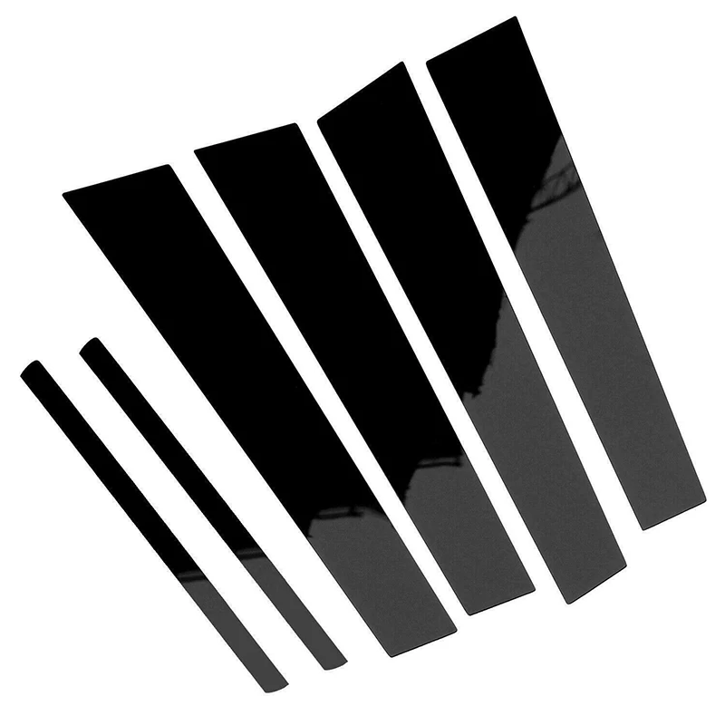 

6 шт., декоративные наклейки на стойки автомобильного окна Dodge Charger 2011 2012 2013-2014 2020