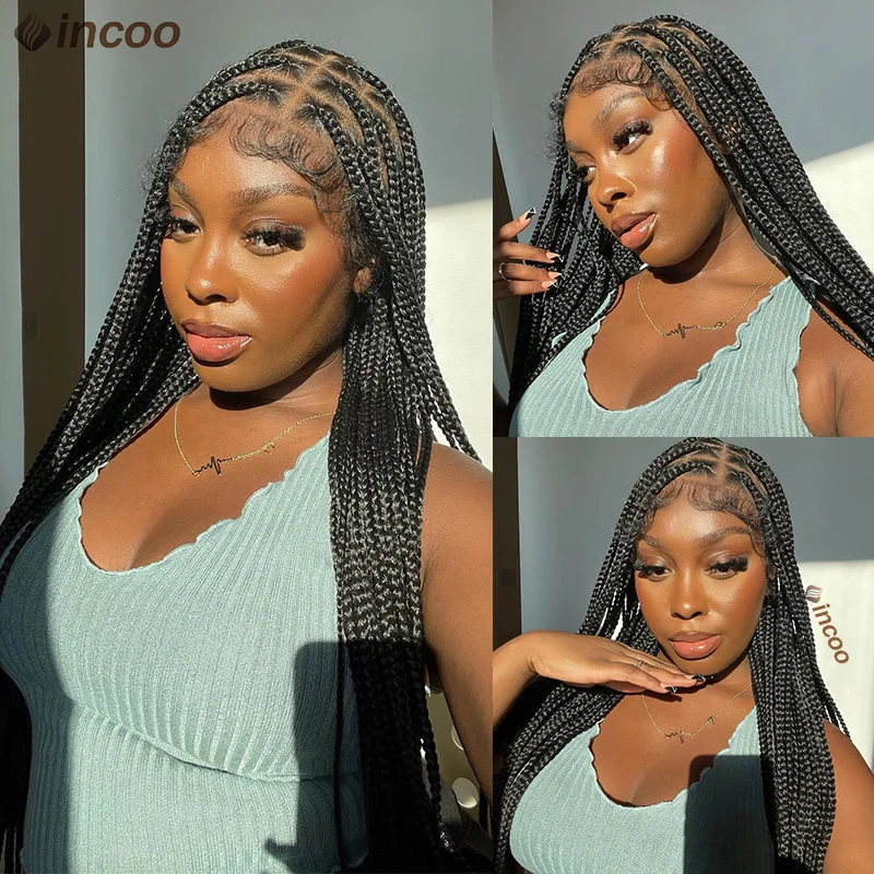 Синтетические большие плетеные полные кружевные парики для чернокожих женщин