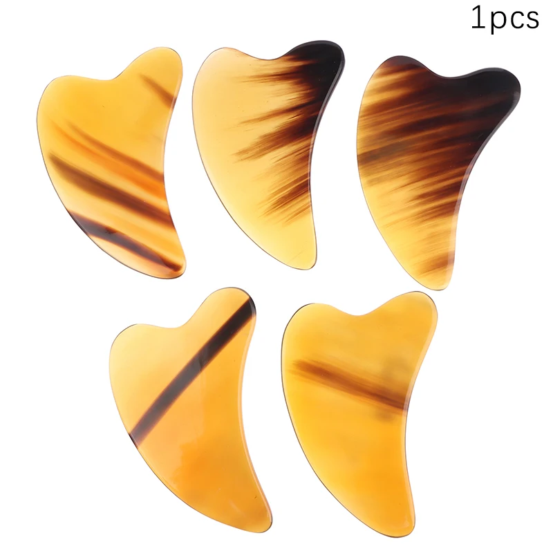 

Natural Gua Sha Scraper Tendon Stick Facial Massage Beauty Health Relax Eye Face Neck Back Body Massager Tool