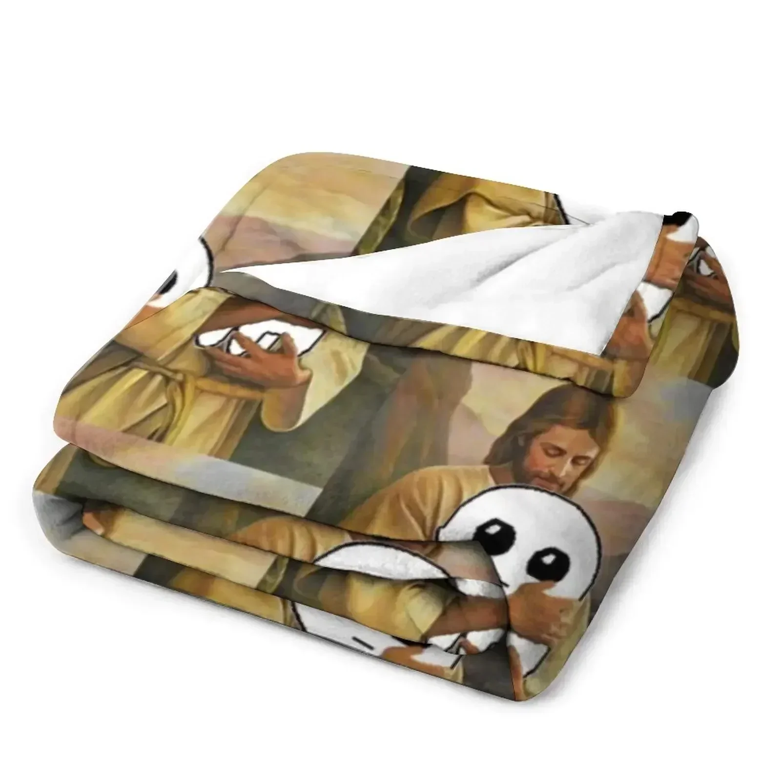 Иисус с аутизмом существо tbh пледы одеяло рождественские украшения одеяла для