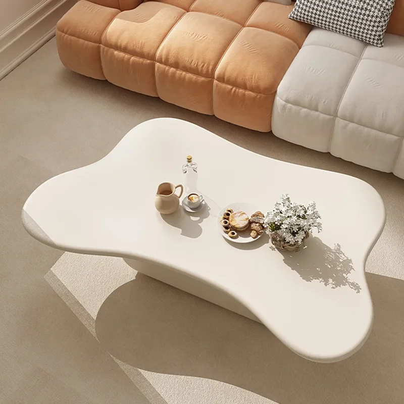 Кремовый стиль нерегулярная бабочка журнальный столик специальной формы