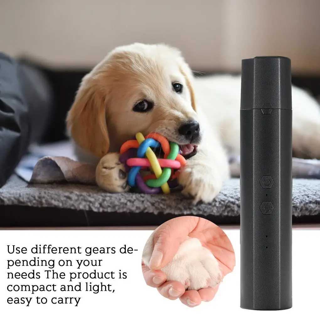 

Pet Dog Nail Grinder Electric Pet Trimmer Portable USB Rechargeable Painless Claw Clipper Nail File Tool Dog Grooming Supplies