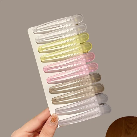 Набор из 10 матовых пластиковых заколок Xiluodai