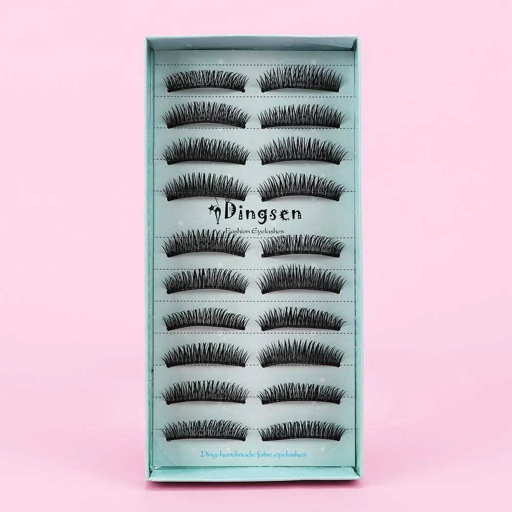 

Cross Volume Long Black Thick Makeup Extension False Eyelashes Fake Eye Lashes