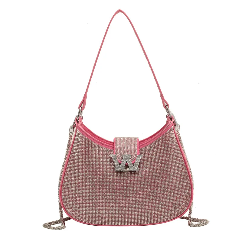 2023 New Unique Designer Women Bucket Bags High Quality Chain Diamond Shoulder Messenger Bags Women Purse And Handbag Sac A Main