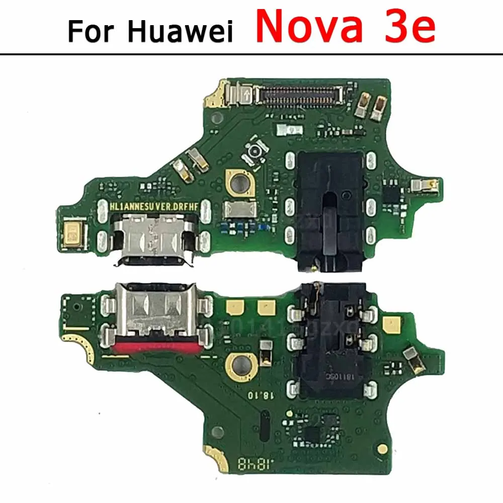 Оригинальная зарядная плата для Huawei Nova 5T 4E 4 3E 3i 3 2 Plus ленточный порт зарядки