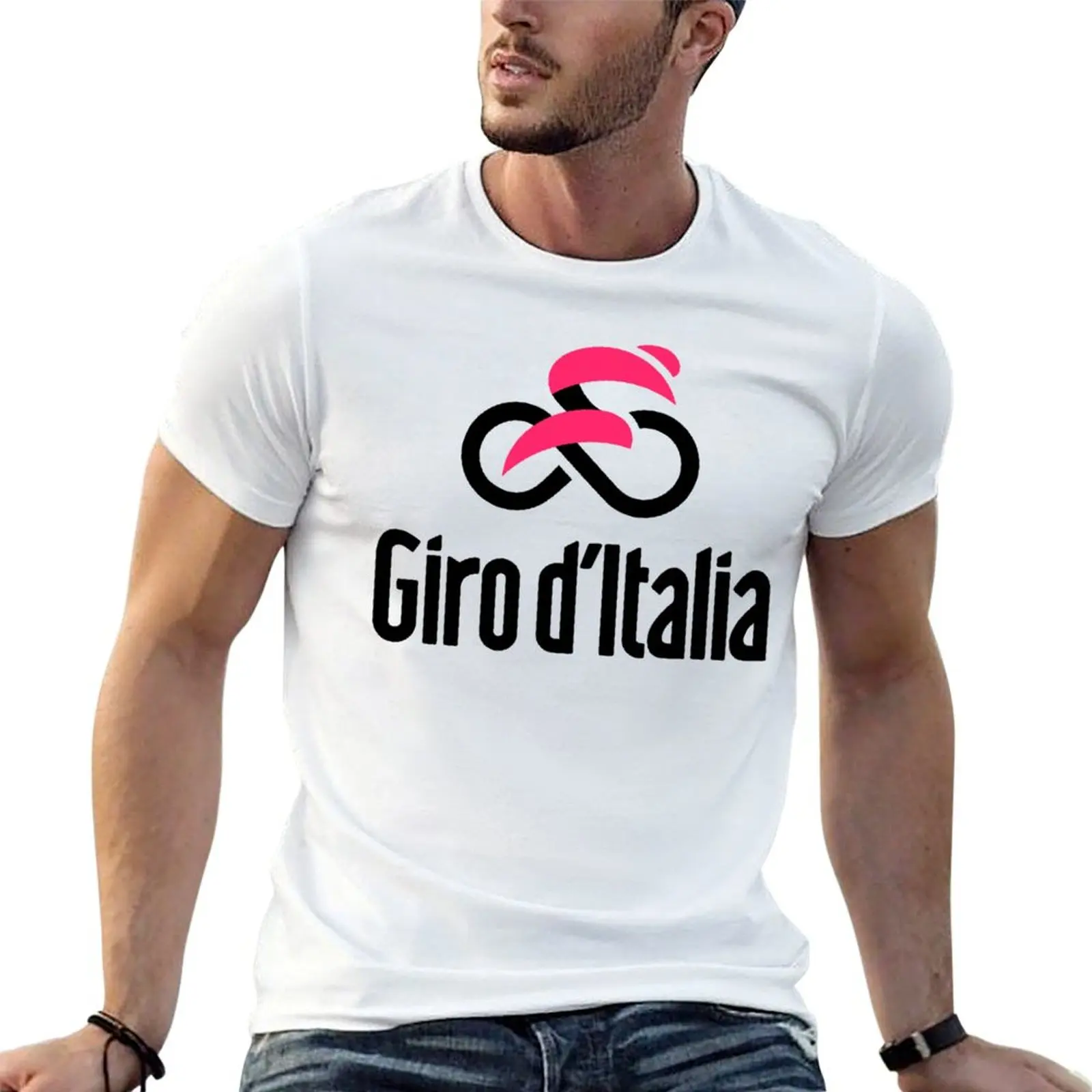 Фото Футболка Giro d Italia, всепогодная, повседневная, с коротким рукавом №1